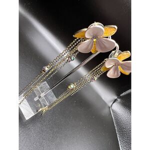 Betsey Johnson Convertable Flower Earrings